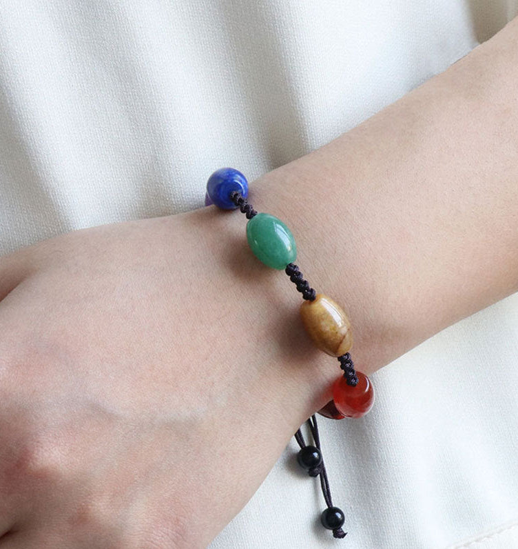 Bratara 7 chakre Shakti Mala – „Putere si Energie”