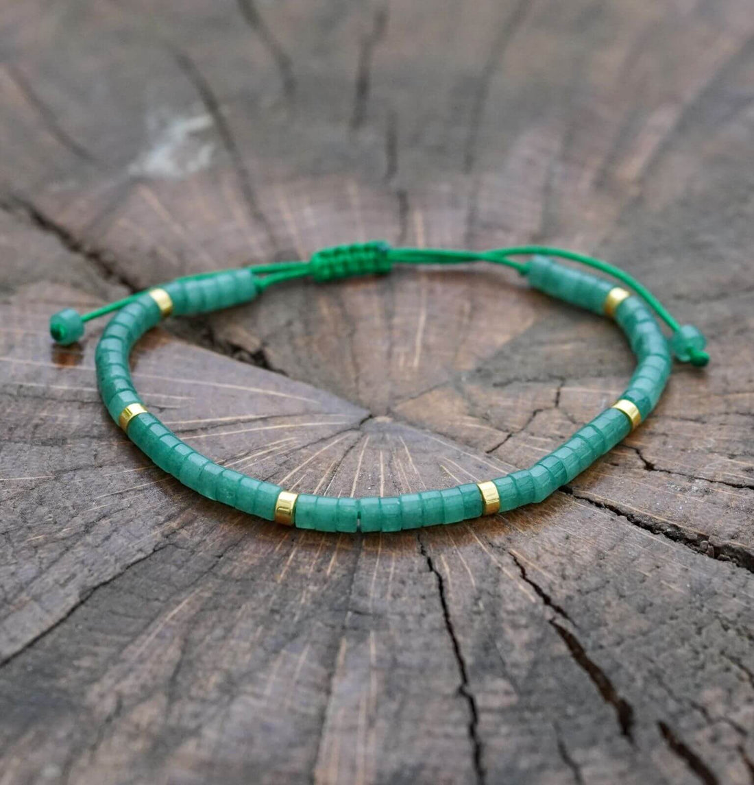 bratara aventurin verde reglabila