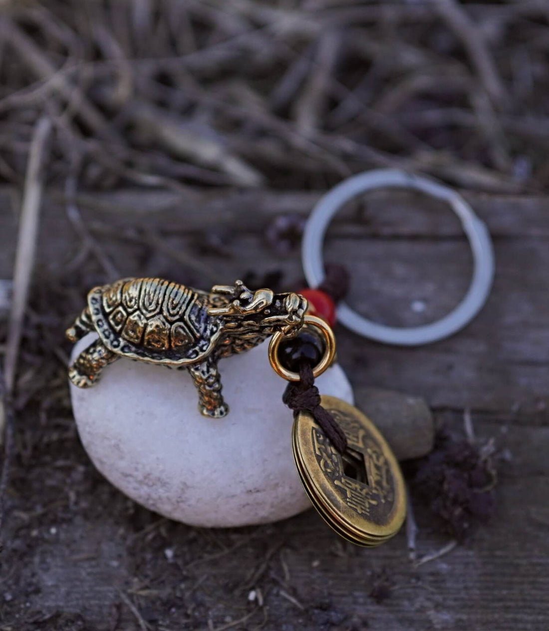 Amuleta Testoasa Dragon - Protectie, Longevitate, Prosperitate