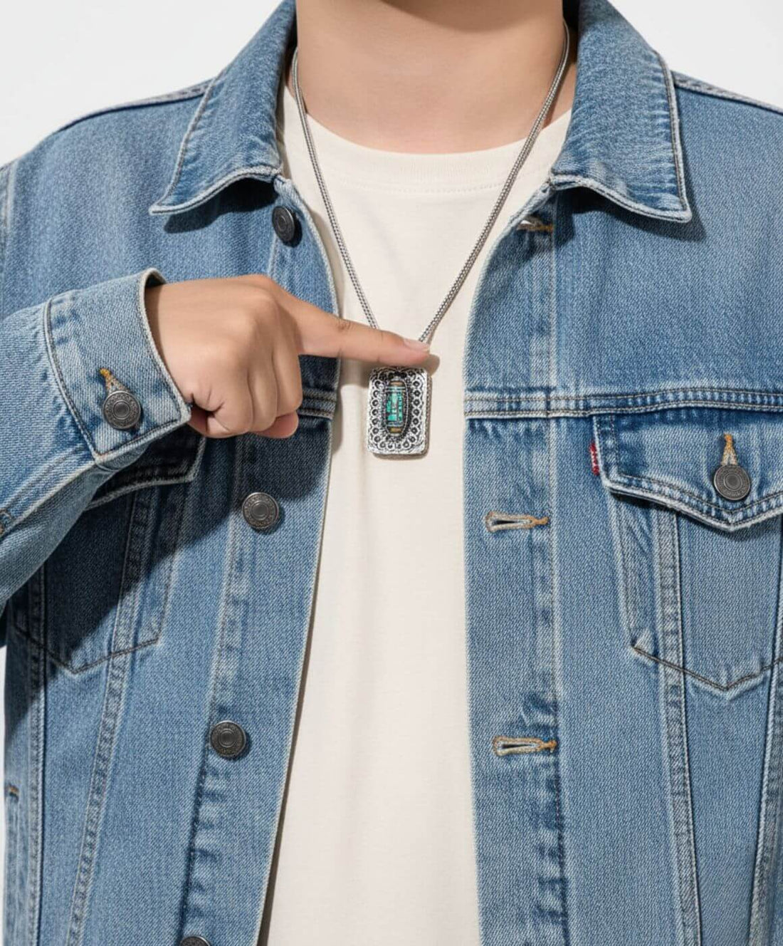 lant cu pandantiv dzi