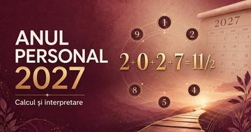 Anul personal 2027 – calcul numerologic și semnificațiile 1–9