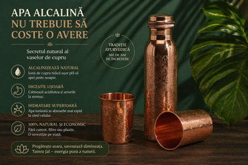 Apa Alcalină Naturală: Cum Modifică Cuprul pH-ul Apei