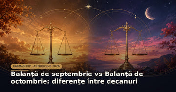 Balanță de septembrie vs Balanță de octombrie – decanuri
