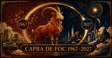 Capra de Foc 1967 și 2027 – ciclul zodiacal de 60 de ani