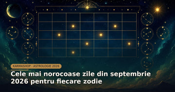 Cele mai norocoase zile din septembrie 2026 pentru zodii