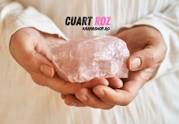 Cuarț Roz natural – iubire de sine, armonie și chakra inimii
