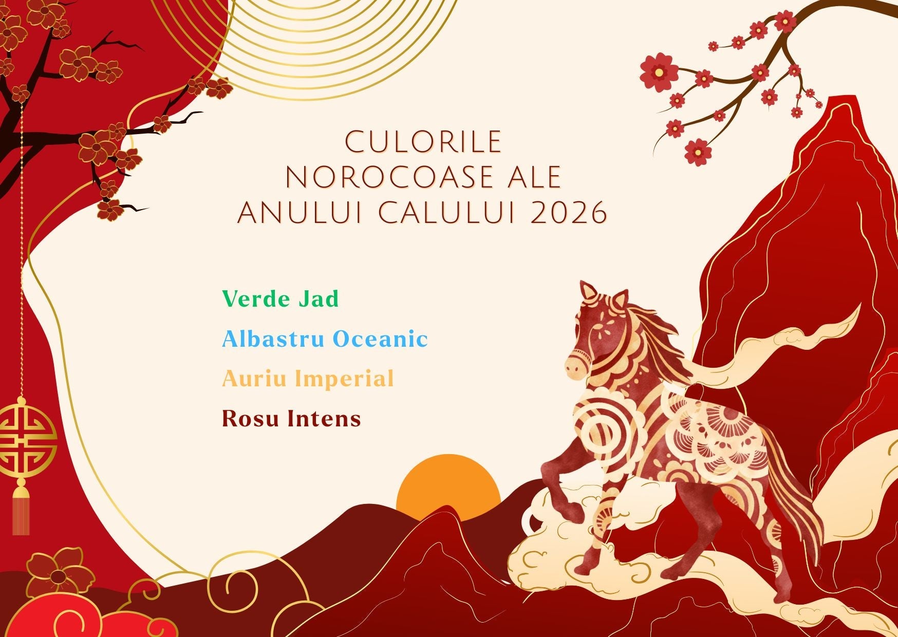 Culorile care-ți aduc noroc și prosperitate in 2026