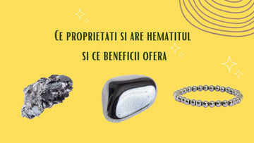 Hematit – proprietăți, împământare, protecție și chakra rădăcinii