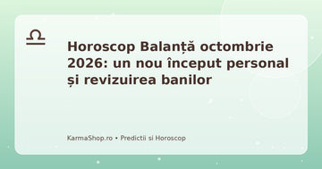 Horoscop Balanță octombrie 2026 – previziuni astrologice