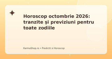 Horoscop octombrie 2026 – tranzite și previziuni pentru toate zodiile