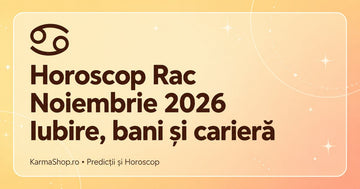 Horoscop Rac noiembrie 2026: iubire, creativitate și timp pentru tine