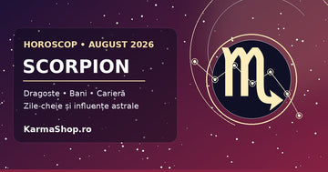 Horoscop Scorpion august 2026 – dragoste, bani, carieră și zile importante