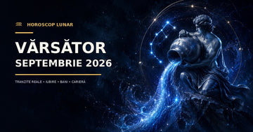 Horoscop Vărsător septembrie 2026 – previziuni astrologice pentru zodia Vărsător
