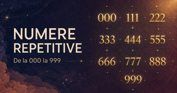 Numere repetitive de la 000 la 999 – semnificații în numerologie