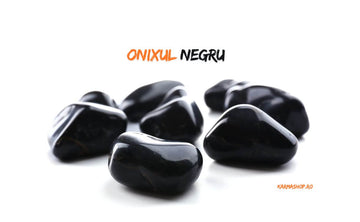 Onix Negru natural – protecție, disciplină și împământare