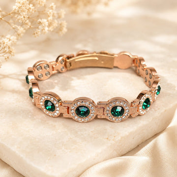 Brățara magnetică pentru femei Royal Green, produs KarmaShop
