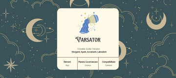 Pietre și cristale recomandate pentru zodia Vărsător