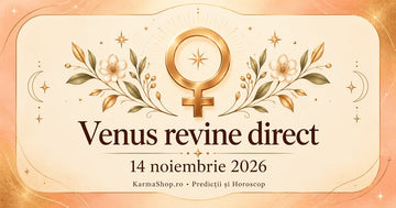 Venus revine direct pe 14 noiembrie 2026: clarificări în iubire și relații