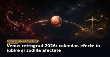 Venus retrograd 2026 în Scorpion și Balanță – calendar și efecte