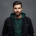 lant inox barbati cu pandantiv ciocanul lui thor