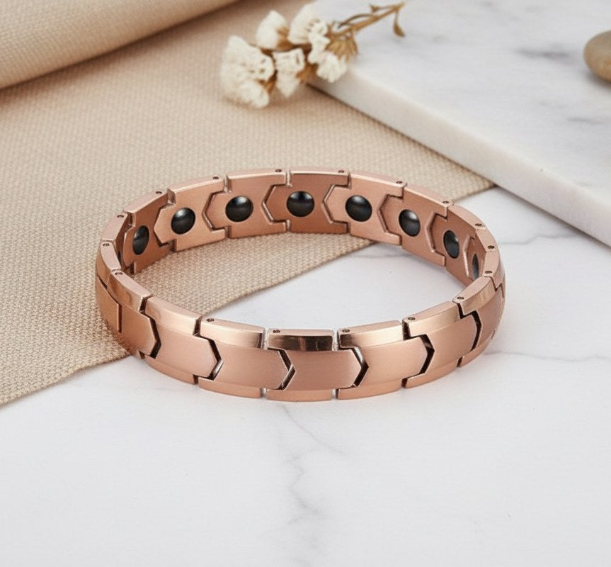 Bratara Terapeutica "BioCore", cu Elemente de Germaniu, pentru Barbati