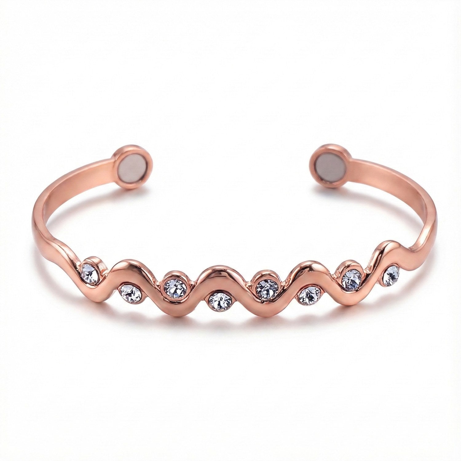 Bratara Cupru Diamond Glow