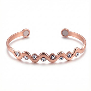 Bratara Cupru Diamond Glow