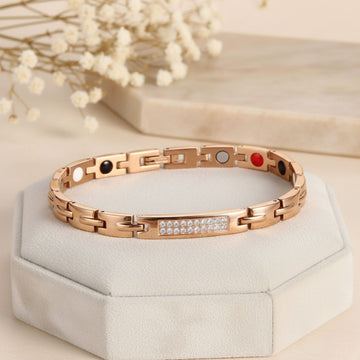 Bratara Terapeutica Magnetica "Spark", Dama , Otel Inoxidabil