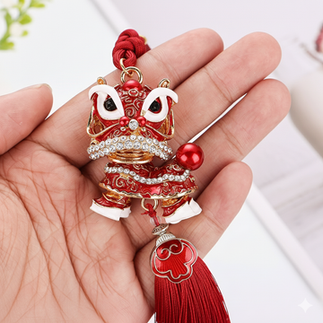 Amuleta Dragonului Dansator (Leul Chinezesc) – Purtătorul Norocului, Protecției și Energiei Celeste