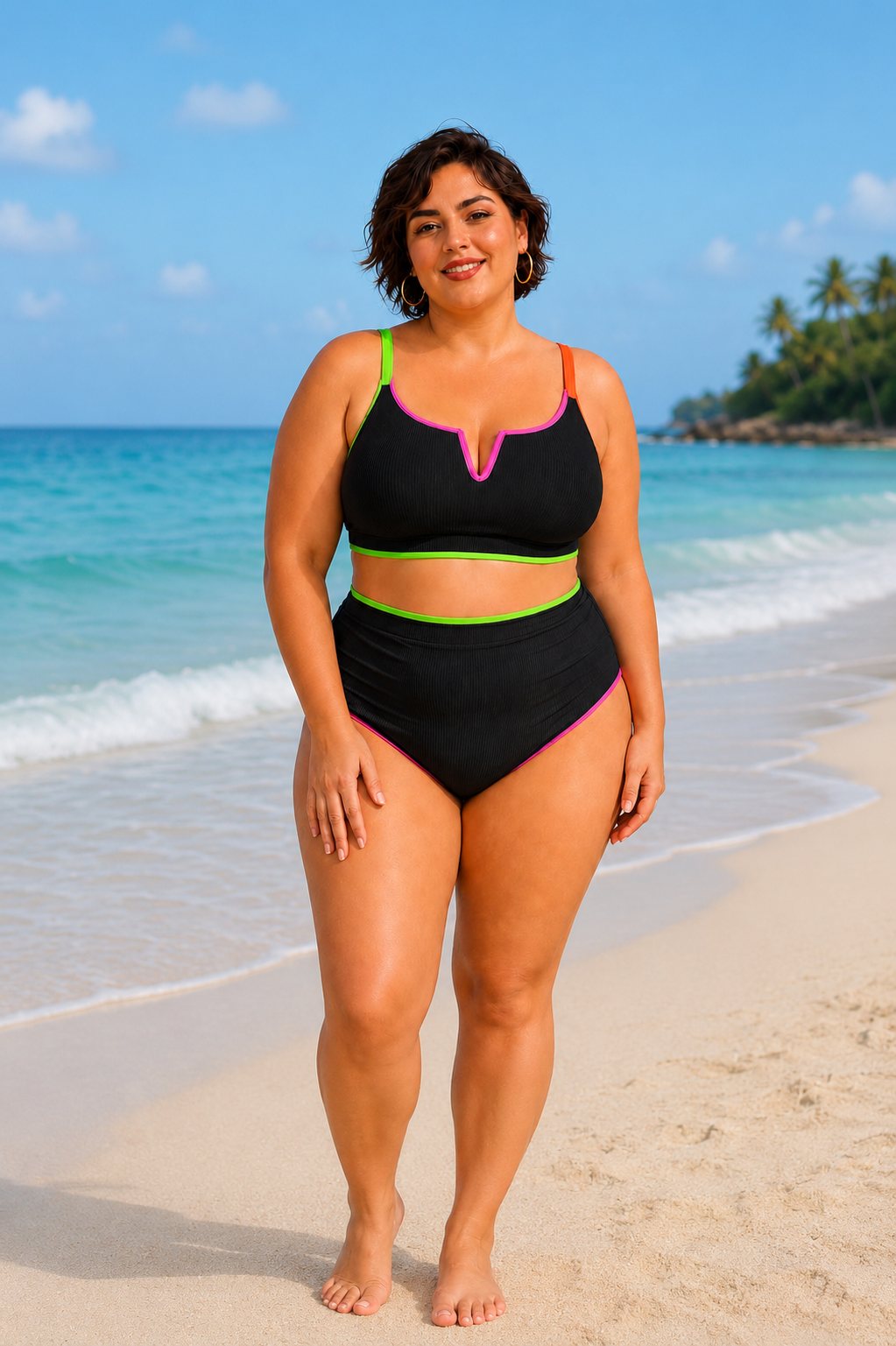 Costum de baie modelator Elafonisi