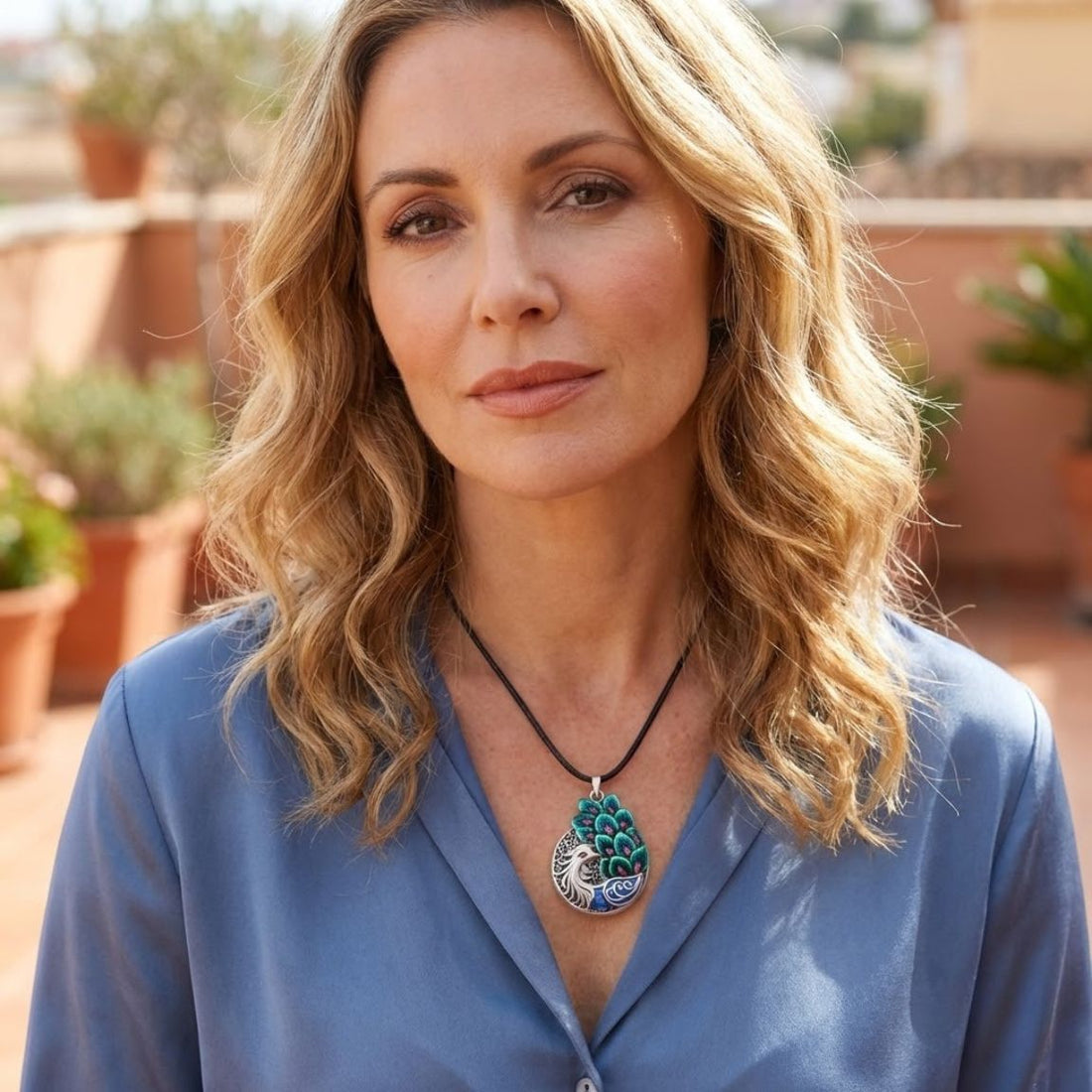 Pandantiv cu snur reglabil Fortuna - Simbol al Norocului, Frumuseții și Abundenței