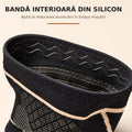 Bandă interioară din silicon care ajută la reducerea alunecării