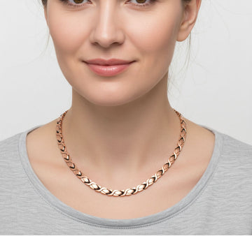 Lant din Cupru cu Magneti Pt. Femei si Barbati