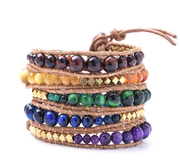 Brățara Ochi de Tigru Multicolor