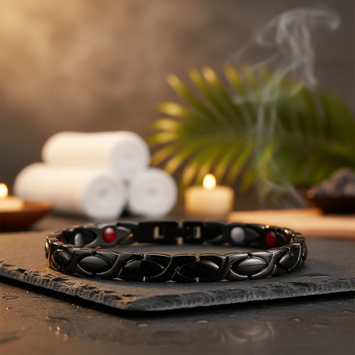 Bratara terapeutica magnetica "Perfect Balance", Dama, Otel Inoxidabil