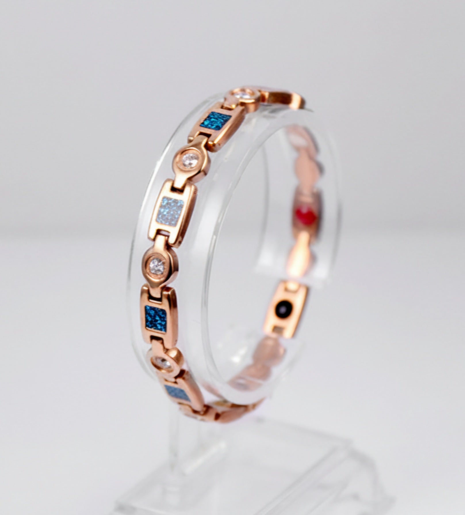 Brățară Magnetica, "Ciel" Rose Gold , Dama, Otel Inoxidabil Placat cu Aur 18k