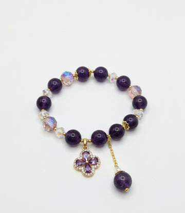 Brățară Feng Shui cu Charm Trifoi Norocos