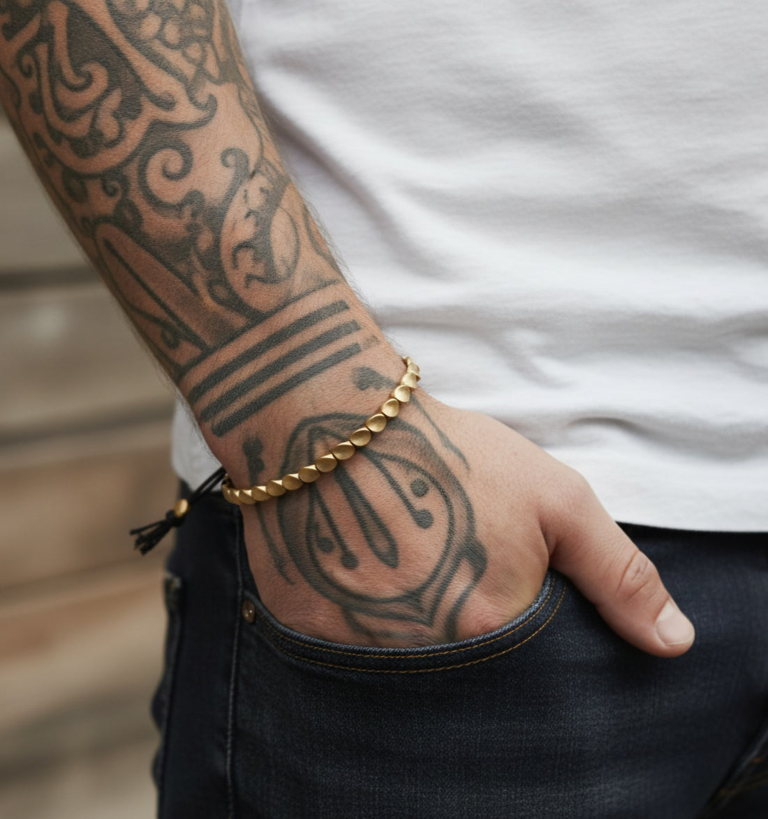 bratara energetica cu margele din cupru