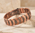 bratara din cupru pentru barbati, cu magneti integrati