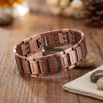 Bratara Cupru Barbati "Terra Magnetic"