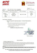Test privind materialul sticlei din cupru