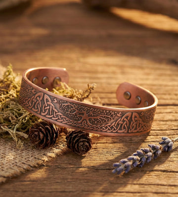 Bratara Cupru Barbati Copacul lui Thor